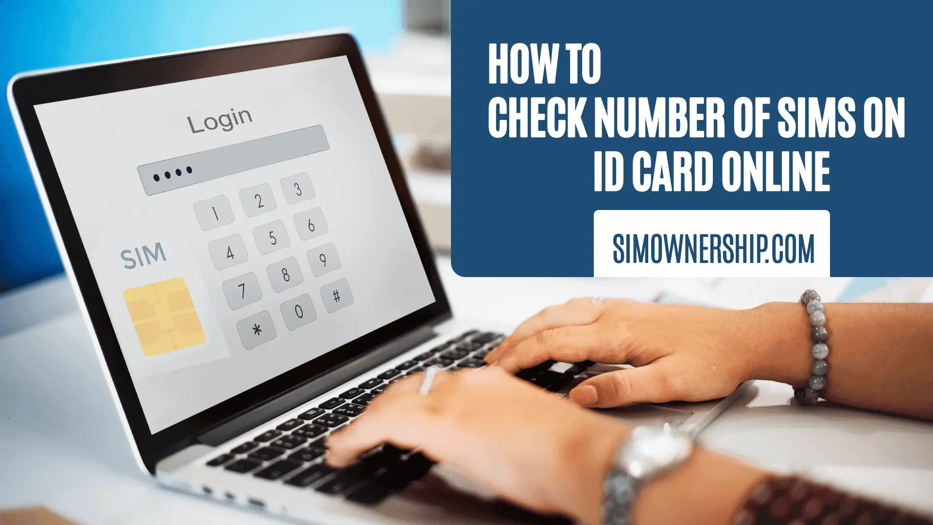 How to Check Number of SIMs on ID Card Online