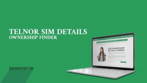 Telenor SIM Details Ownership Finder