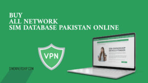 Buy All Network SIM Database Pakistan Online