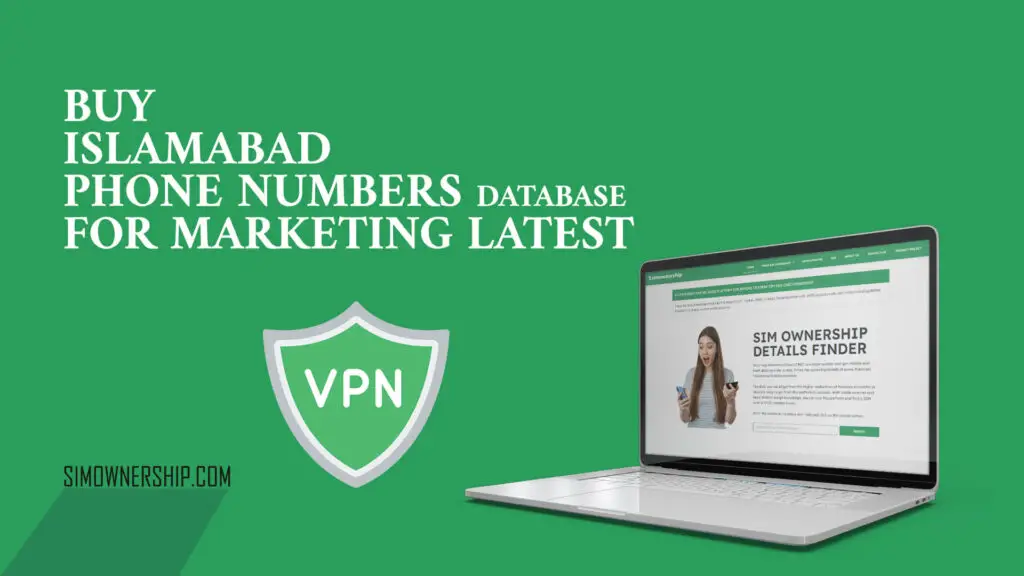 Buy Islamabad Phone Numbers Database for Marketing Latest