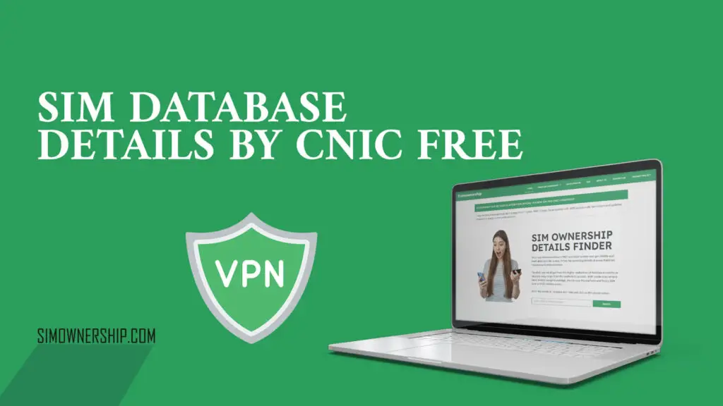 SIM Database Details by CNIC Free